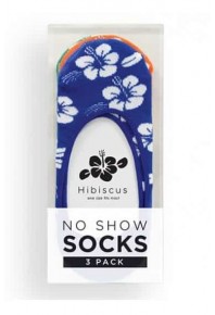 Hibiscus No Show Sockette Set